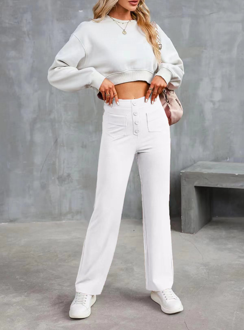 CLARISSA - HIGH-WAIST PANTS