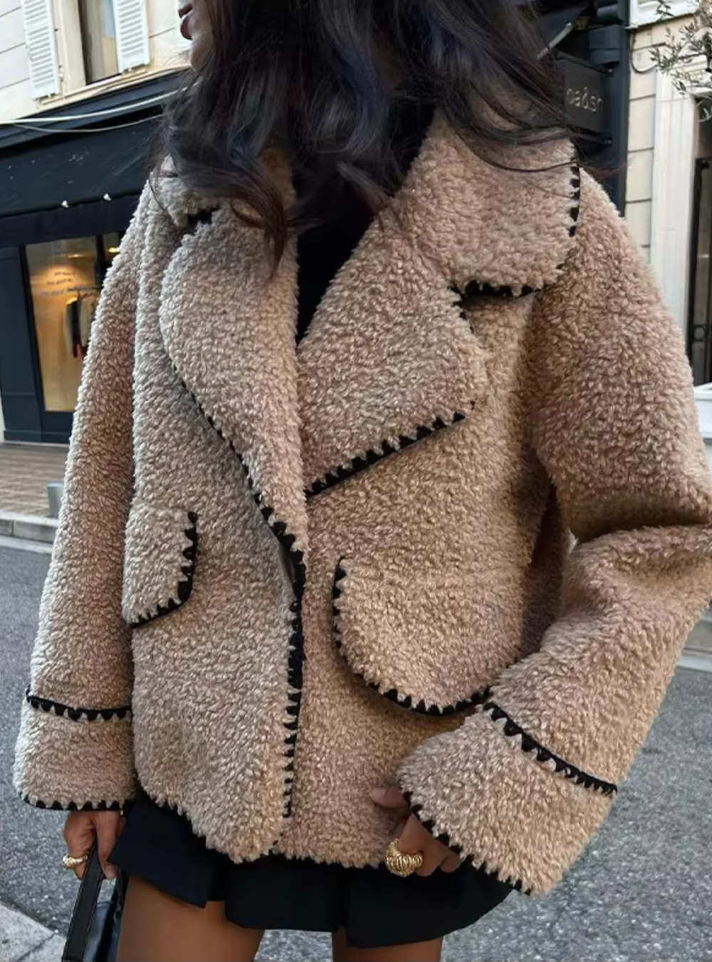Marie - warm wool jacket