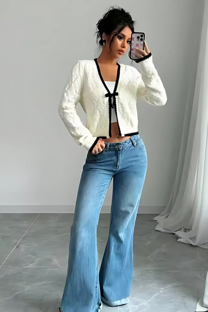 KIMBERLY - MINIMALIST LUXE CARDIGAN