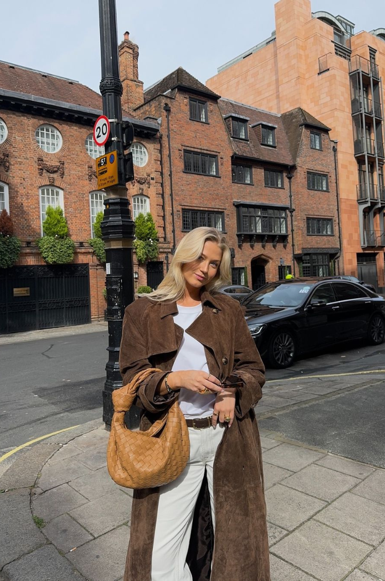 SIENNA - LUXE SUEDE TRENCH