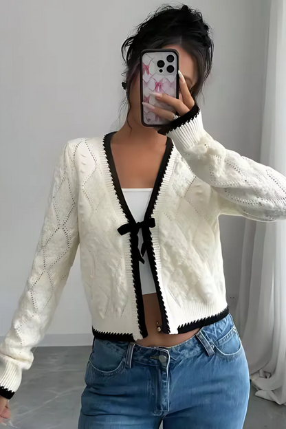 KIMBERLY - MINIMALIST LUXE CARDIGAN