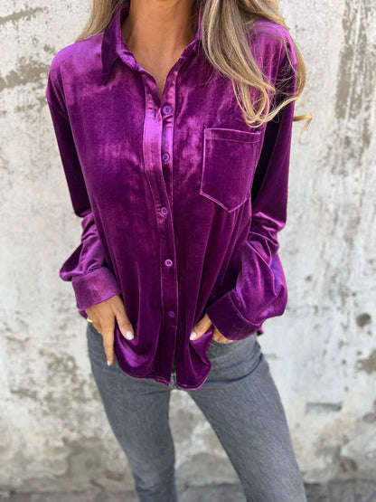 Claire™ - Luxe Velvet Top