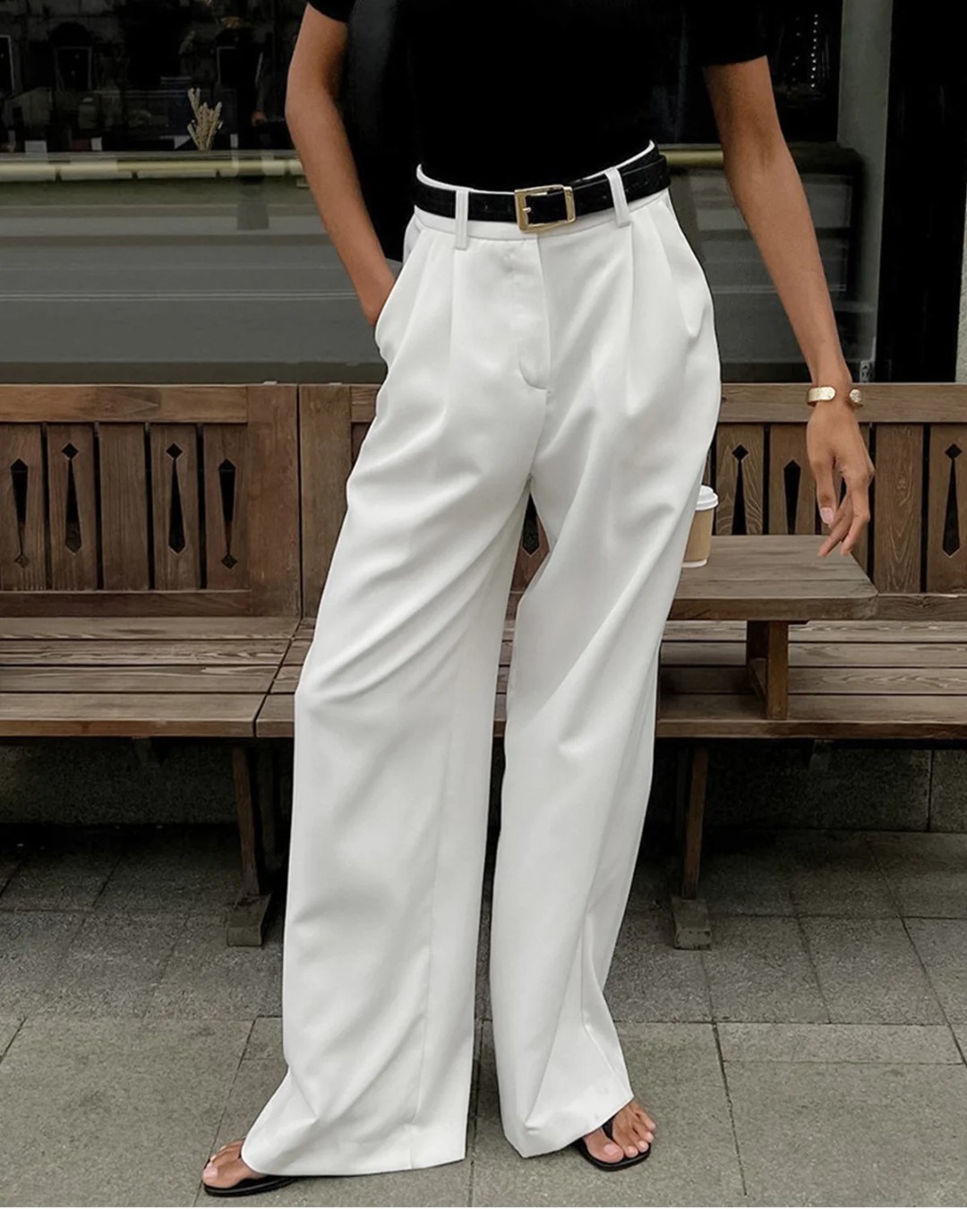 ALEXA - TIMELESS WIDE LEG PANTS