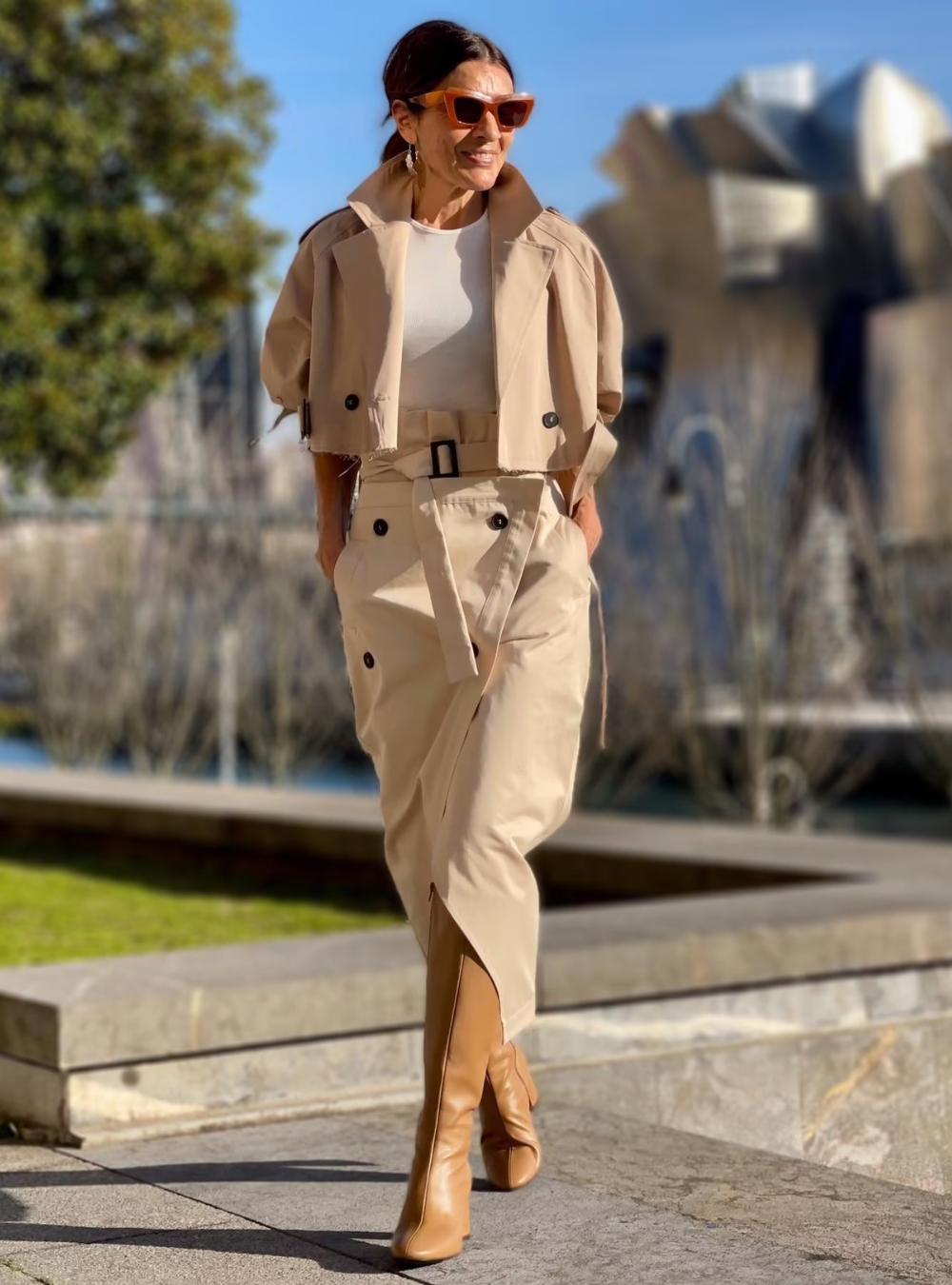 Lana - chic cropped coat