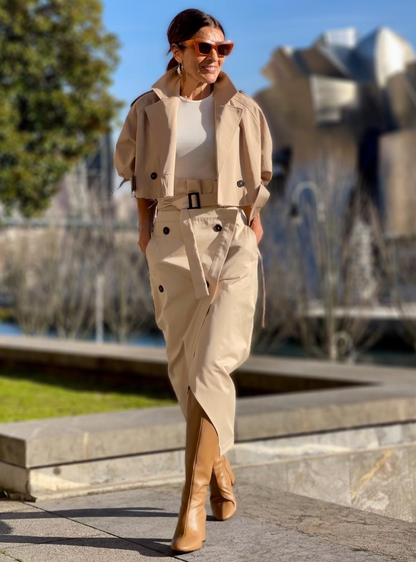 Lana - chic cropped coat