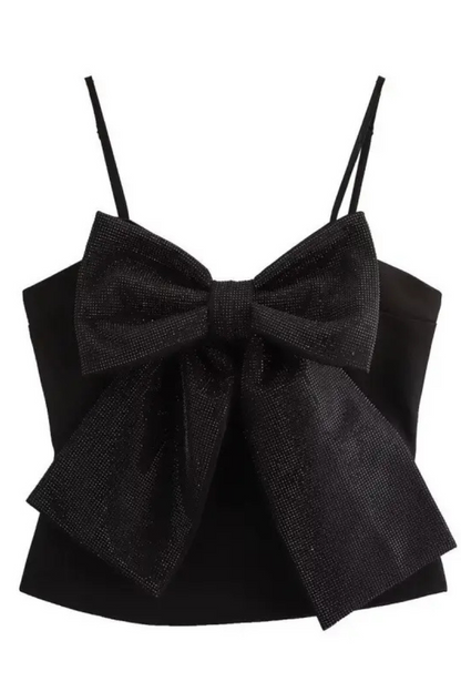 REBECCA - SHIMMER BOW TOP