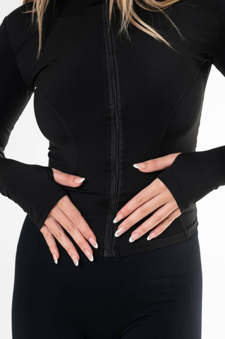 Hayley™ - Curve Fit Zip Jacket