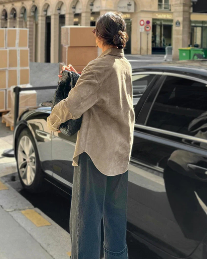 Alyssa - buttoned long sleeve shirt