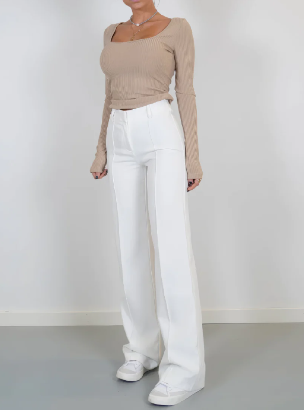 KAYLIE - CHIC WIDE LEG TROUSERS