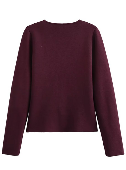 ELENORA - LUXE BUTTON SWEATER