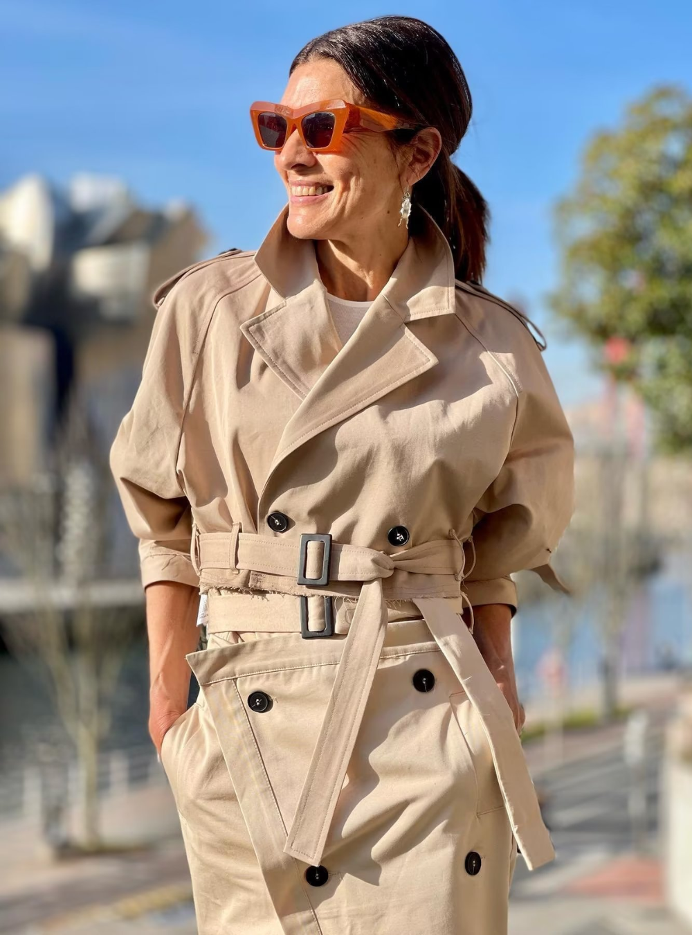Lana - chic cropped coat