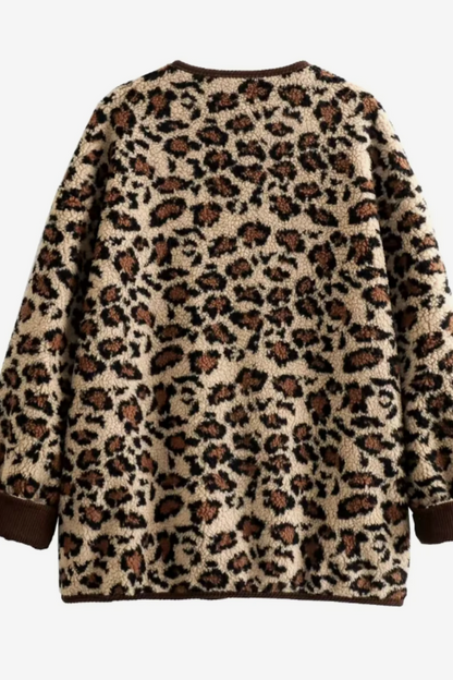 SAMIRA - CHIC LEOPARD FLEECE