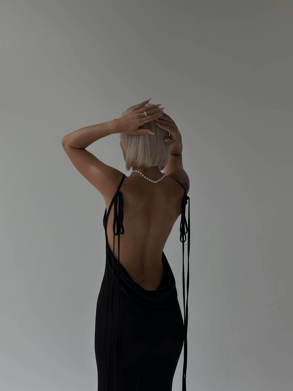 CAMILLE - LUXE BACKLESS DRESS