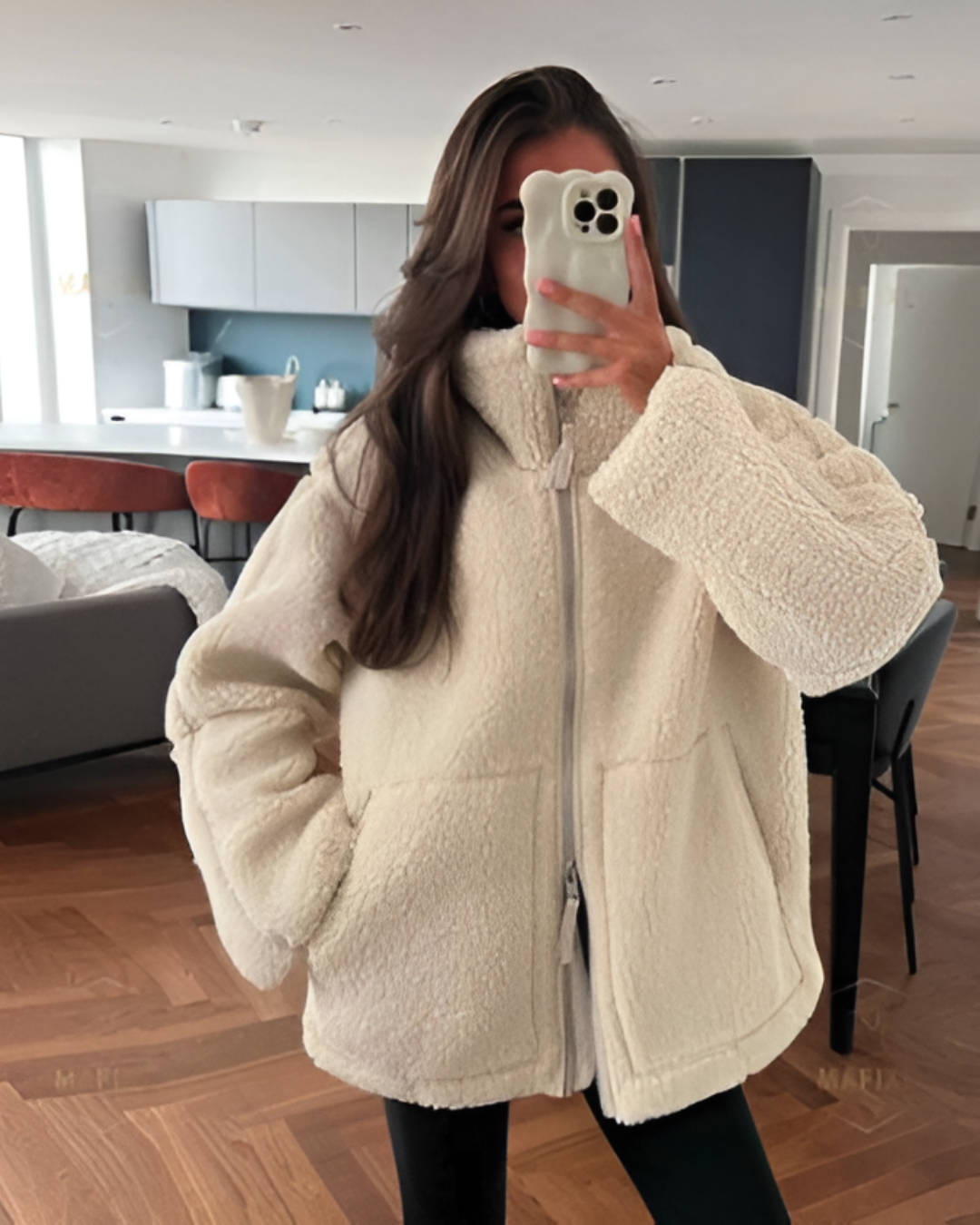 TESSA - COZY TEDDY JACKET