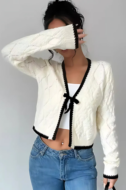 KIMBERLY - MINIMALIST LUXE CARDIGAN