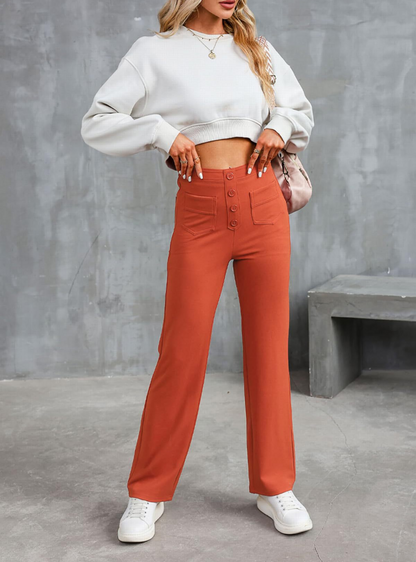 CLARISSA - HIGH-WAIST PANTS