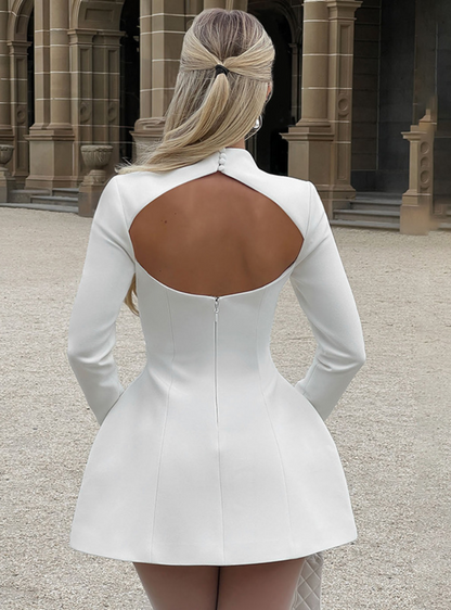 GEMMA - BACKLESS MINI DRESS