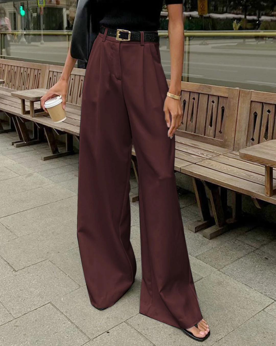 ALEXA - TIMELESS WIDE LEG PANTS