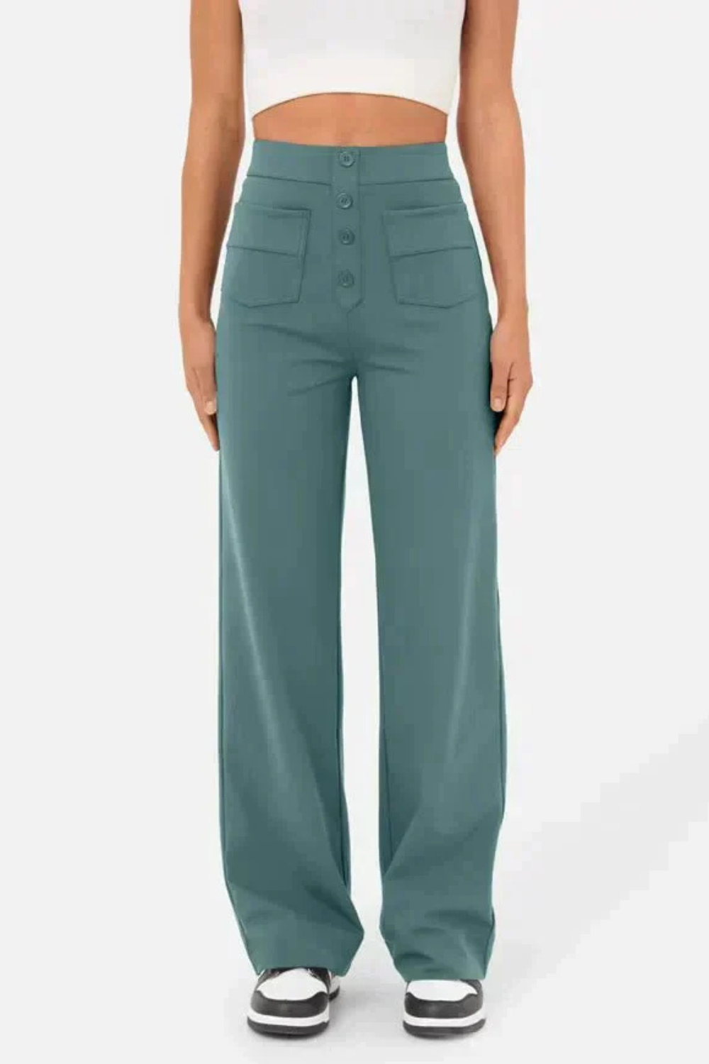 JANESSA - HIGH-WAIST PANTS