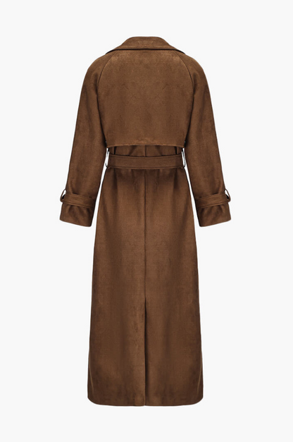 SIENNA - LUXE SUEDE TRENCH