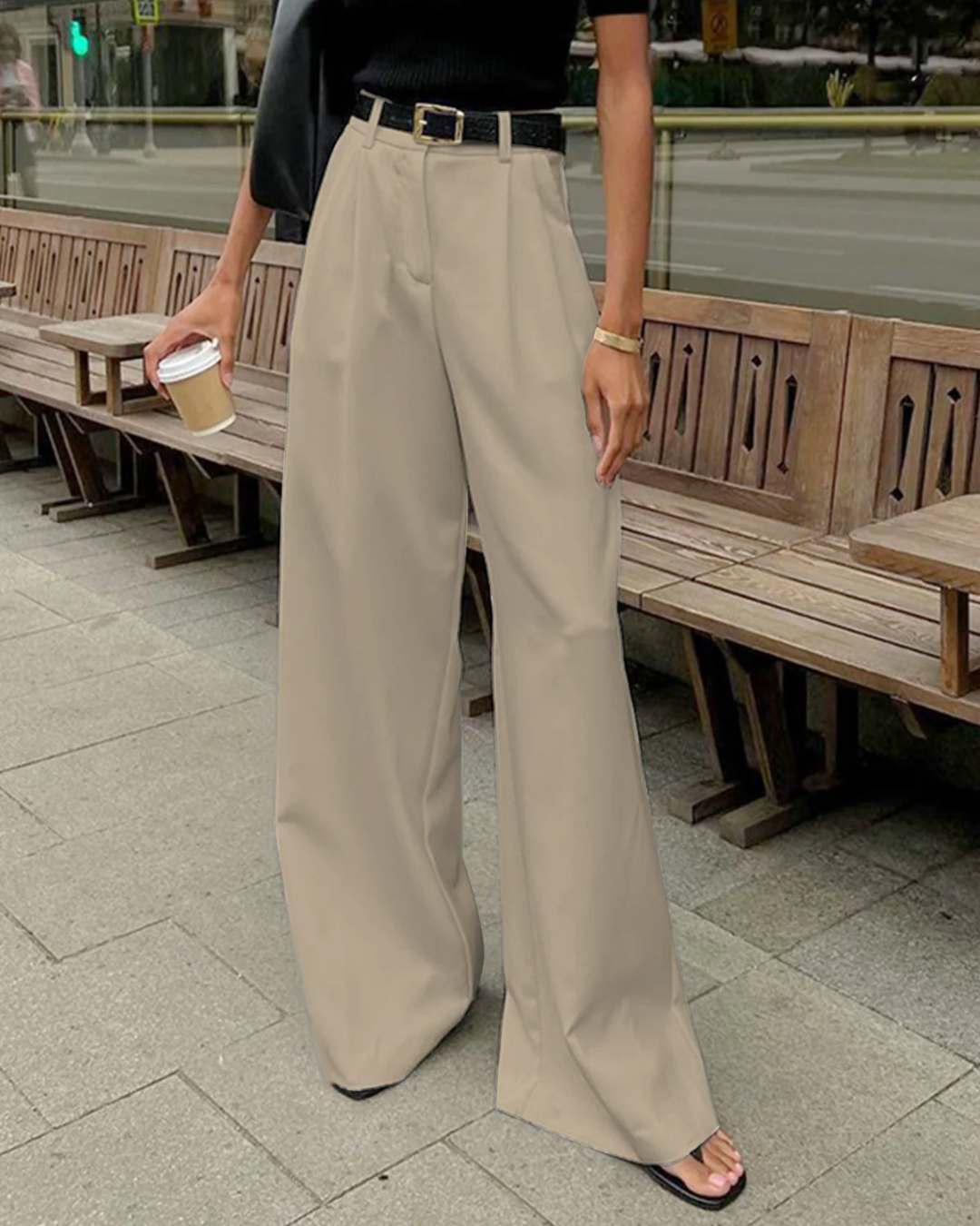 ALEXA - TIMELESS WIDE LEG PANTS