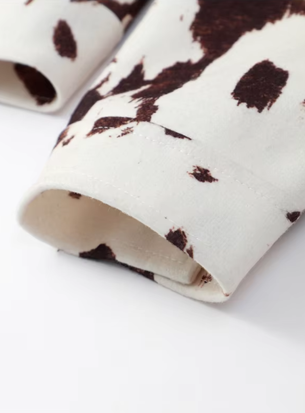 Maddie - cow print jacket