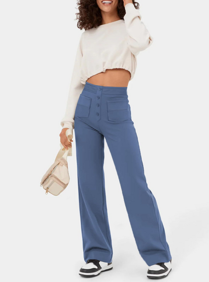 CLARISSA - HIGH-WAIST PANTS