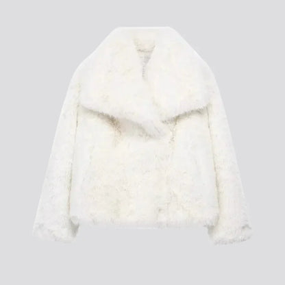 MARCELINE - FAUX FUR GLAM COAT