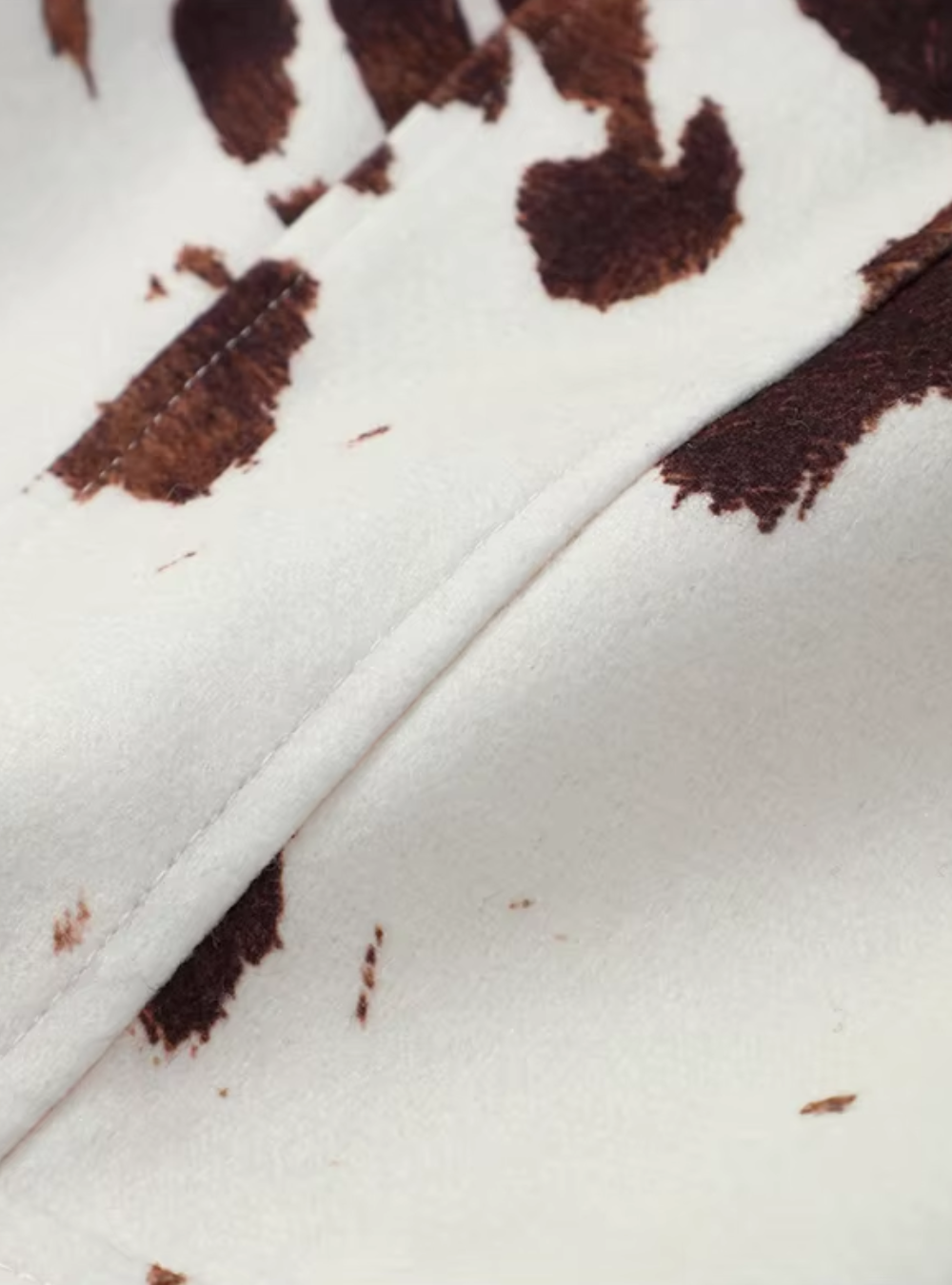 Maddie - cow print jacket