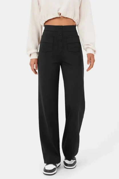 JANESSA - HIGH-WAIST PANTS