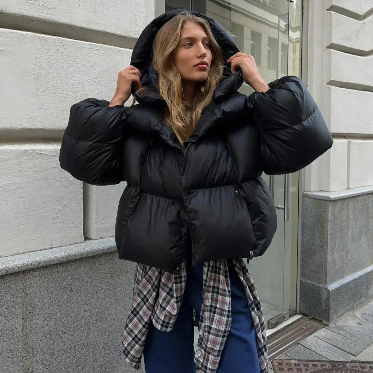 SOLENNE - COZY QUILTED COAT