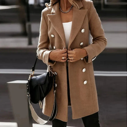 Double Breasted Tailored Coat
