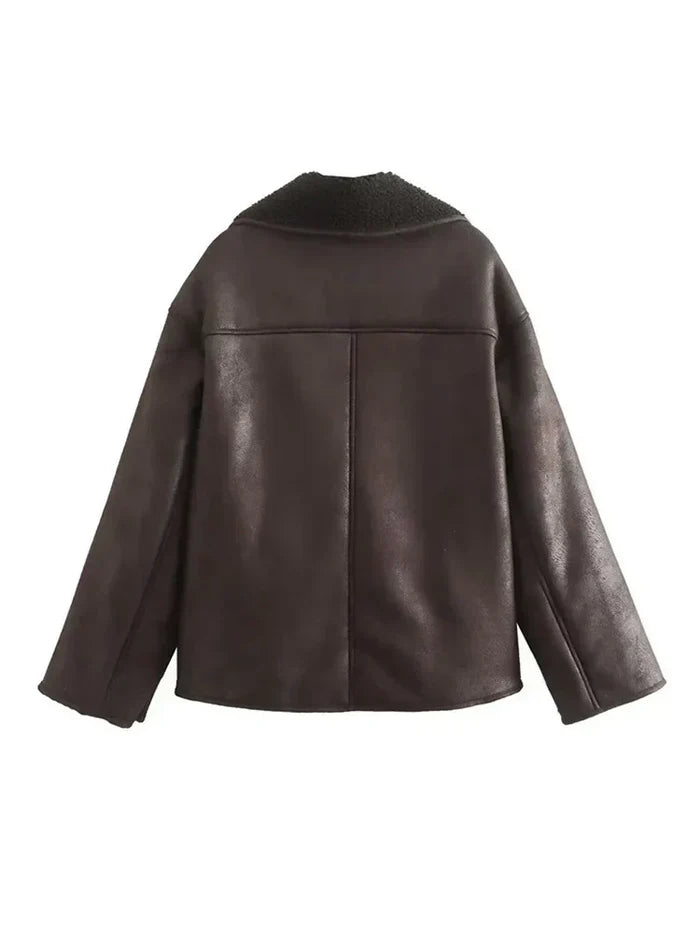 Double-Faced Shearling Jacket
