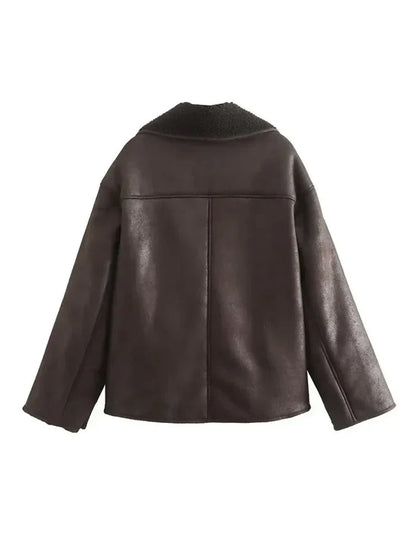 Double-Faced Shearling Jacket