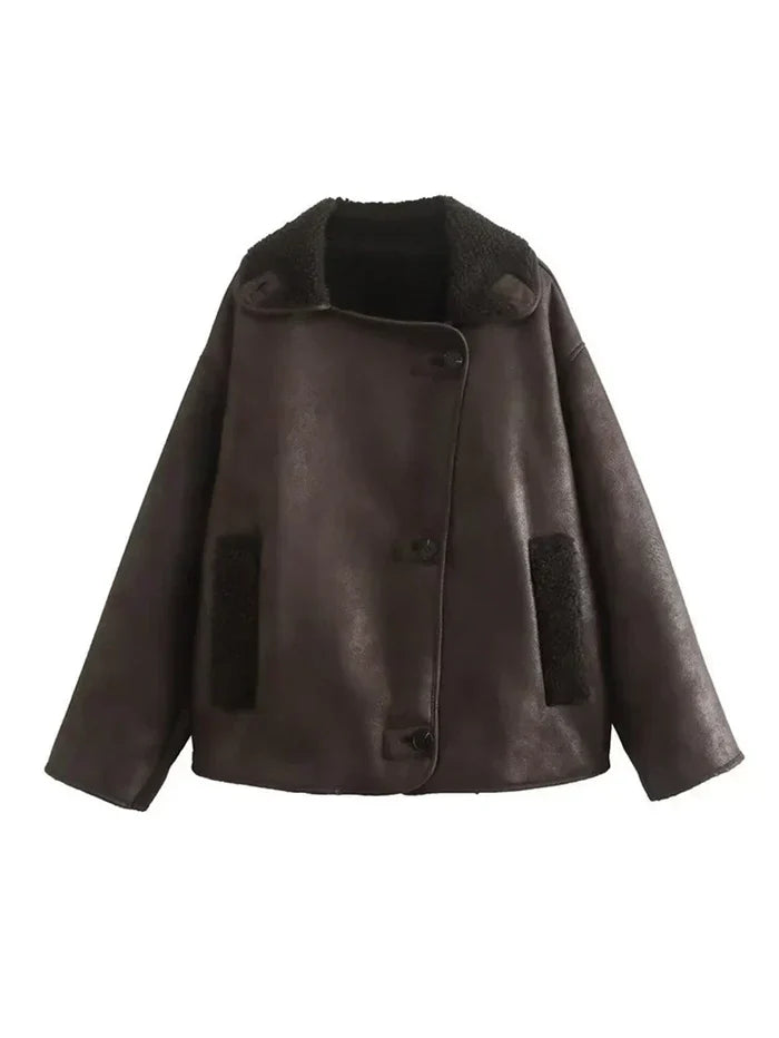 Double-Faced Shearling Jacket