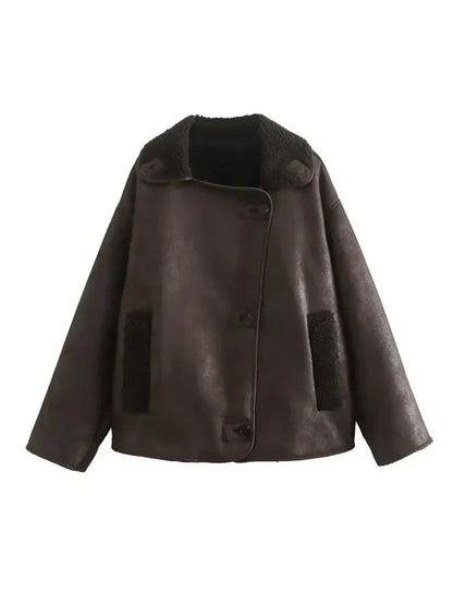 Double-Faced Shearling Jacket