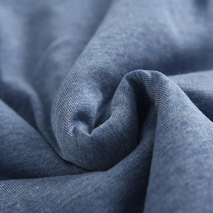 Fleece-Lined Long Sweatshirt