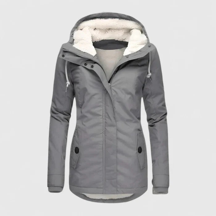 Hooded Fleece Lined Jacket