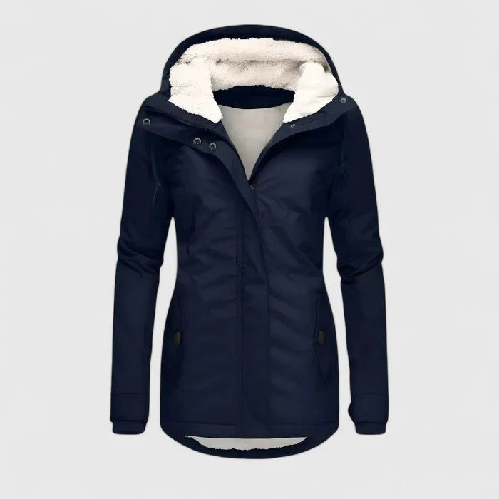 Hooded Fleece Lined Jacket