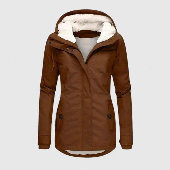 Hooded Fleece Lined Jacket
