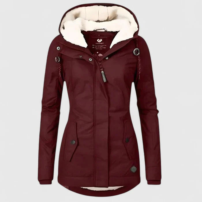 Hooded Fleece Lined Jacket
