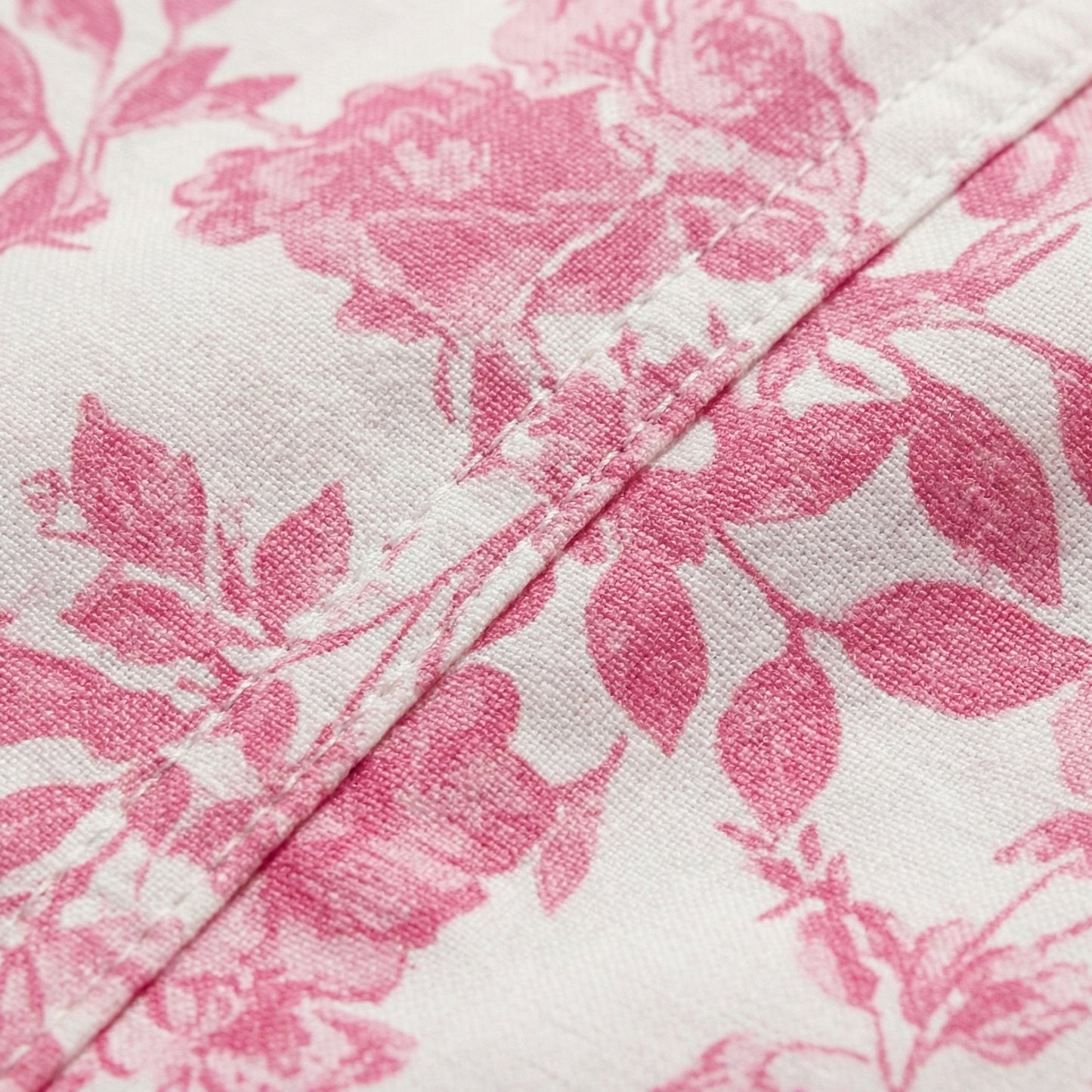 Ivory Floral Denim Mini Dress - Stretchy Fabric, Open Back, Back Bow