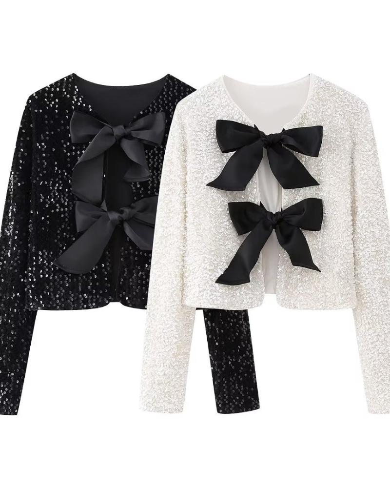 Julianne™ - Twinkle Bow Blouse