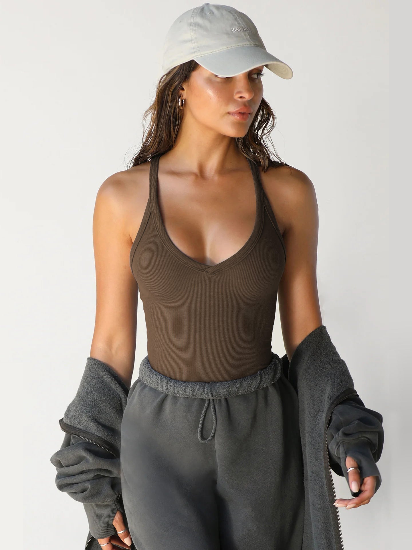 LAINE - LUXE HALTER TOP