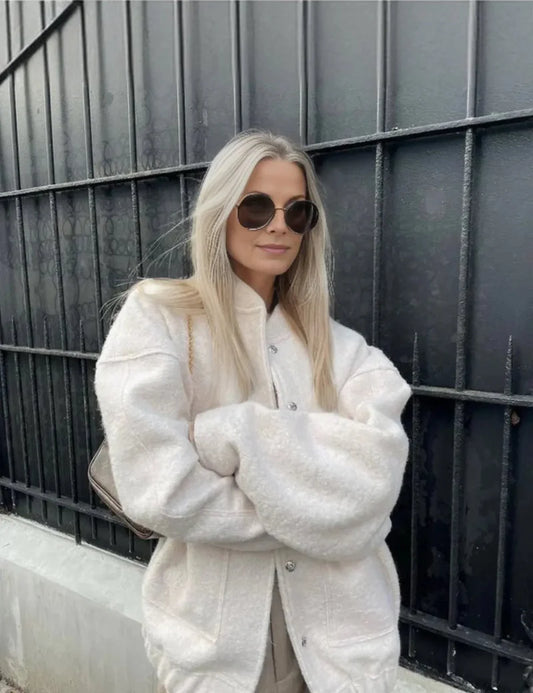 Oversized Button-Up Jacket