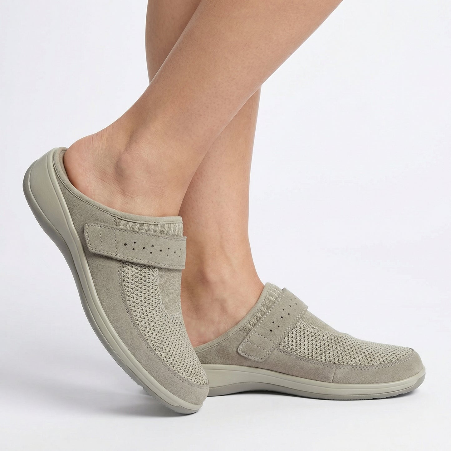 Orthopedic Comfort Clogs - Wide Toe Box, Adjustable Strap, Cushioned Arch Support