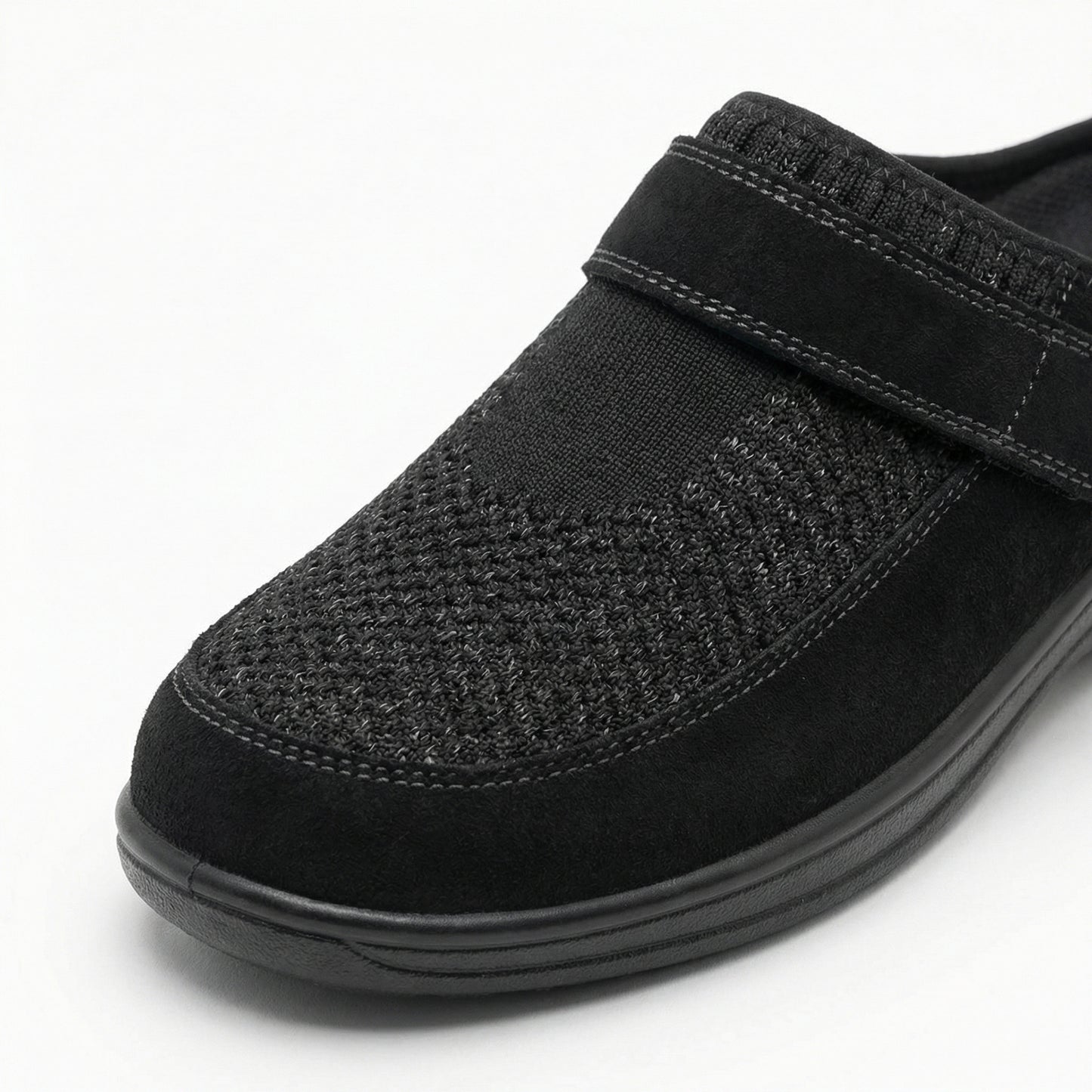 Orthopedic Comfort Clogs - Wide Toe Box, Adjustable Strap, Cushioned Arch Support