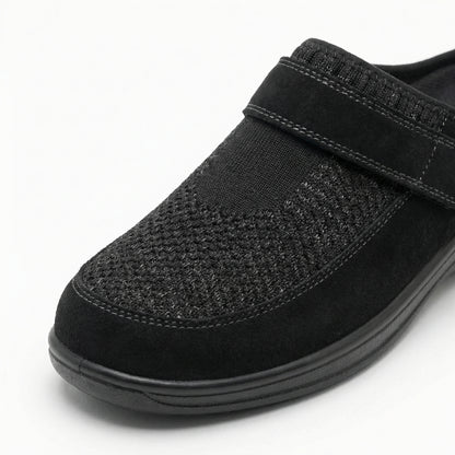 Orthopedic Comfort Clogs - Wide Toe Box, Adjustable Strap, Cushioned Arch Support