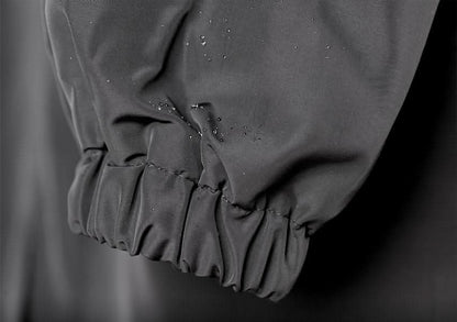 Oversized Button Coat With Hood