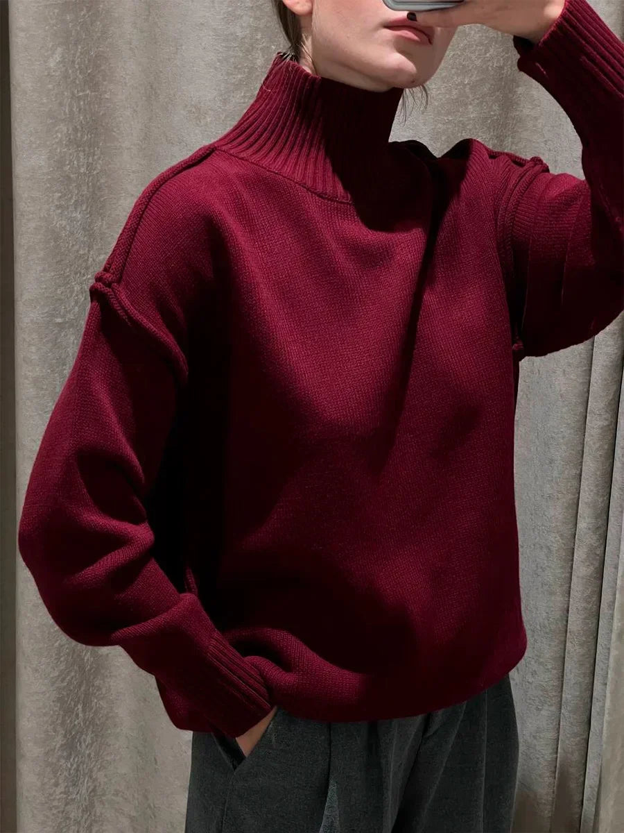 AMARA - LUXE KNIT TURTLENECK